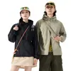 Ropa de Protección Solar de Estilo Montañés para Pareja, Nueva para el Verano, Chaqueta Ultra Delgada Transpirable Anti-UV para Mujer, Ropa de Protección Solar para Exteriores para Hombre