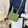 Versátil para el Viaje Diario 2026 Bolso Tote para Mujer Gran Capacidad Bolso Cruzado Bolso de Mano Bolso de Textura Simple Popular Nuevo Estilo Hombro Único