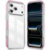Funda para iPhone 17 Aplicable Transfronteriza Acrílico Transparente Dos en Uno Antigolpes para Apple 17 Pro 16 Funda Transparente