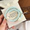 Nova Pulseira Gatinho Biscoito para Mulheres, Série Mi Menina Fofa, Estilo Chinês, Design Versátil, Pulseira Bestie