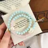 Pulseira Fofa, Gatinho Novo de Aparência Elegante, Casal de Cachorrinhos em Resina, Design de Pulseira de Nicho, Pulseira para Melhor Amiga