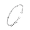 Ciudad Estrella Pie de Plata 999 Pulsera Mobius Amor Apertura Nicho Alto Grado Todo Combinación Diseño Pulsera para Mujeres