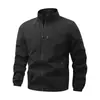 Chaqueta de hombre estilo workwear oversized, adecuada para primavera y otoño, corte holgado, casual, moderna y versátil. Impresión de logo personalizado disponible