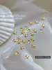 Serie Océano Accesorios para Uñas con Remaches Estilo Japonés Estrella de Mar Metálica Concha Pedrería para Uñas Decoraciones 3D de Moda Venta al por Mayor