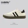 Tênis de Treino Retro Alemão Universal para Homens, Novos Tênis Casuais Esportivos de Outono 2025, Sapatos Marrom Melard para Homens