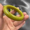 43 pulseira de jade amarelo natural de Liaoning, jade verde abacate, pulseira de jade dourado, fornecimento ao vivo, atacado