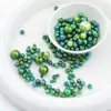 Perlas de Imitación de Alto Brillo Perforadas de ABS Tamaño Mixto Cuentas Sueltas Accesorios para Joyería DIY Color Mixto Color Mixto Fabricante Mayorista