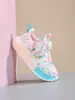 Zapatos infantiles Gioop, zapatillas dulces para niñas, zapatos de princesa papá antideslizantes de suela blanda para niños, zapatillas de correr para niñas