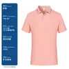[Gelado de verão] Macacão de alta qualidade tipo camisa POLO Camiseta manga curta gola lapela camisa cultural bordado personalizado logo