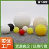 Bola de nylon producción industrial alta precisión bola sólida con agujero bola de plástico moldeo por inyección varios tamaños bola sólida de plástico pom