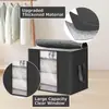 Saco de Armazenamento de Colcha de Algodão Transfronteiriço Amazon Espessado para Colchas Roupas Extra Grande Saco para Mudança Armazenamento e Organização Saco Doméstico para Embalagem