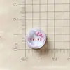 Mini Hielo a Través Dibujos Animados Pudín Pequeño DIY Crema Funda para Teléfono Accesorios de Resina Pasador Hecho a Mano Joyería para el Cabello Material