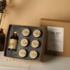 Set de regalo de vela de aromaterapia con fragancia poética, cera de soja, regalo de nicho de alta gama, caja de regalo lista para usar