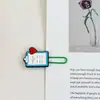 Marcadores de clip de papel de PVC, separadores de página médicos, artículos decorativos, clips de papel coloridos para manualidades, papelería para estudiantes, venta al por mayor para ventas transfronterizas