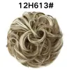 Perucas de Cabelo Sintético de Alta Temperatura Estilo Europeu e Americano, Penteados Coque para Mulheres, Anéis de Cabelo Cacheados, Mechas de Cabelo Transfronteiriças, Elásticos de Cabelo Elásticos para Comércio Exterior, Cabelo Sintético