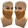 Barba Falsa, Barba Realista Estilo Extranjero, Barba de Tornillo, Accesorios para Cine y Televisión, Barba de Disfraz de Halloween, Barba de Pirata Realista, Cine y Televisión