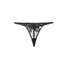 Fabricante Europeu e Americano Fornece Calcinhas Femininas Sexy de Renda de Cintura Baixa Vazadas Transparentes