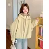 Jaqueta Baseball da Moda Estilo Coreano para Mulheres, Modelo Primavera e Outono 2026, Estilosa e Versátil, Caimento Solto, Muito Atraente, Corta-vento para Tamanhos Pequenos