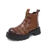 Botas Martin transfronterizas, botas de motociclista de caña alta estilo británico para hombre, nueva colección otoño/invierno 2025, botas de trabajo, calidad de exportación, botas de cuero de talla grande para hombre