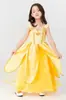 Vestido de Fiesta Navideña Show de Todos los Santos Vestido de Princesa Bella de La Bella y la Bestia Vestido de Escenario para el Día del Niño