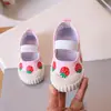 Zapatos de Lona para Niños y Niñas, Zapatos de Interior para Jardín de Infancia, Zapatos Blancos, Primavera y Verano, Antideslizantes, Suela Suave, Zapatos de Tela para Baile, Actuación