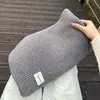 Bufanda larga estilo japonés para mujer, cálida en invierno, calentador de cuello de lana tejido de color liso, adecuado para estudiantes, versión coreana para hombres y parejas, versátil