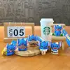 Llavero de Dibujos Animados Stitch Transfronterizo Serie de Postres Lindos Colgante para Mochila Adorno para Coche Regalo de Máquina de Garra