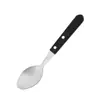 Cuchillo y Tenedor de Acero Inoxidable Cubiertos Occidentales Cuchillo y Tenedor para Bistec Juego de Cucharas para Sopa con Mango de Madera Juego de Cinco Piezas Producto de Venta Caliente Transfronterizo