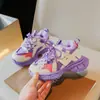 Sapatos Esportivos de Algodão de Duas Camadas Forrados com Lã para Meninos Sapatos de Inverno para Crianças Grandes e Médias Sapatos de Pai para Meninos Sapatos de Corrida Quentes para Meninas Dropshipping
