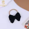 Diadema de Tela Dopamina para Niños Más Vendida en Europa y América Accesorios para el Cabello Princesa Color Caramelo Suave Nailon Delgado Diadema Fina