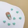 Joias para Nail Art de Resina Partículas Foscas Coração Joias para Unhas DIY Brincos Capa de Celular Acessórios para Unhas Vestíveis