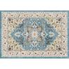 Alfombra de Terciopelo Alto y Bajo Transfronteriza Plegable Lavable Alfombra Hogar Sofá Dormitorio Base de Tela Lavable a Máquina Antideslizante Absorbente Felpudo