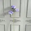 Arranjo de flores de rosa com 3 cabeças para cerimônia de casamento, decoração de corredor, flores artificiais para decoração de casamento, flores artificiais para decoração de quarto de casamento