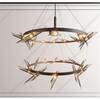 Departamento de ventas de lámparas Zhongshan de ingeniería no estándar, mesa de arena, villa, vestíbulo de hotel, modelo de habitación, diseño creativo, candelabro artístico