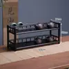 Estante de Almacenamiento para Juego de Té de 5 Piezas, Estante de Exhibición de Escritorio, Mesa de Té Pequeña, Gabinete de Té, Mesa de Té, Estante de Té, Portahojas de Té y Tazas de Té