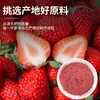 Pó de Morango Sem Açúcar Grau Alimentício Mistura para Bebida de Suco de Fruta Pó para Temperar Pó Colorante para Bolo de Panificação Ingrediente Loja de Chá com Leite Pó para Preparo
