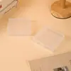 Caja de plástico transparente, caja de almacenamiento de piezas pequeñas de PP, caja de almacenamiento de herramientas educativas y de enseñanza de alta transparencia, caja de almacenamiento cuadrada, fábrica
