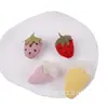 Moda Nueva Serie de Frutas de Peluche Muñeco de Dibujos Animados Relleno de Tela de Algodón Accesorios para el Cabello DIY Accesorios para Bolsas Accesorios de Joyería