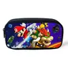Estuche para Lápices de Estudiante de Dibujos Animados Lindo de Mario, Bolsa de Almacenamiento de Papelería de Gran Capacidad, Estilo Ins, Casual, Estuche para Lápices de Poliéster