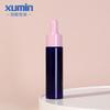 Xumin en stock material de embalaje cosmético 30ml Botella Azul color del cuerpo anillo botella gotero muestra esencia líquida sub-botella