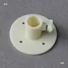 Bandeja redonda de plástico e metal para manequins, acessório de suporte para manequins, para uso com manequins de alfaiataria, com base ajustável