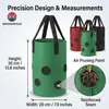 Bolsa de Cultivo para Fresas de Tela No Tejida, Recta, Colgante, Transpirable, Permeable al Agua, con Patrón de Puntos, de 3 Galones