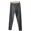 [Procesamiento personalizado] pantalones de seda y cachemira para hombre otoño e invierno seda ajustados de cintura alta cálidos y cómodos pantalones legging