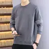 Nueva Sudadera Popular Sorona para Hombre Primavera y Otoño 2025, Engrosada, Sin Capucha, Invierno, Manga Larga, Cuello Redondo, Talla Grande, Ligera, para Uso al Aire Libre