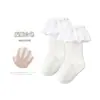 Calcetines de Bebé 2026 Estilo Verano Delgado Calcetines para Niñas Algodón Puño Holgado Calcetines de Bebé Sin Costuras Calcetines para Niños