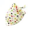 Bandana de Algodón Sarga para Perro Mascota Estilo de Atar Babero Infantil Bufanda para Cabeza de Bebé Empaquetado Individualmente