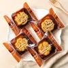 Bolsas de empaque para pasteles de luna y bases, bolsas selladas a máquina modelo nuevo, 50g, sensación de alta gama, bolsas de empaque individuales de 75g para hornear