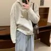 Nueva Ropa Exterior con Capucha Estilo Coreano Transfronteriza Tejido de Punto Retorcido Tops para Mujer Otoño e Invierno Casual Versátil Estilo Perezoso Pulóver