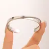 Pulsera Brazalete Popular Estilo Coreano Diario Viajero Simple Primavera Abierta Pulsera de Mujer Versátil Moda Simple
