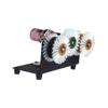 Cepillo de taladro eléctrico completamente automático, adecuado para limpieza con base de nogal y oliva de diamante, cepillo de envoltura, artefacto de cuerda, cepillo Wenwan al por mayor
